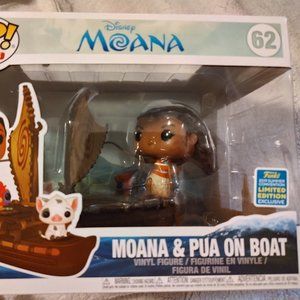 Funko Pop Moana & Pua on Boat 62